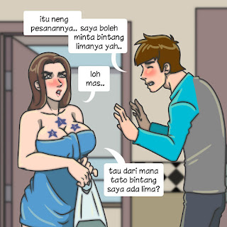 Komik Bebih Bintang Limanya Neng