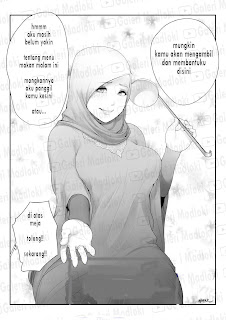 Komik Hijabolic Bantu Masak