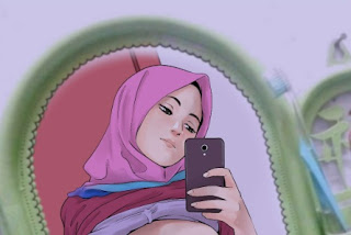 Komik Sinar Jaya Gurih Mirror Selfie