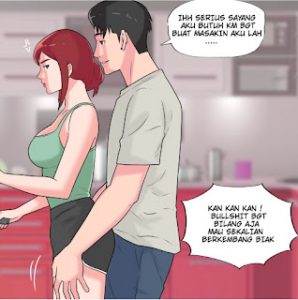 Komik Okycreed Dimasakin Siska