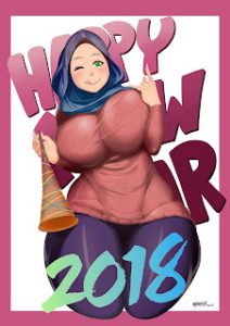 Komik Hijabolic Tahun Baru