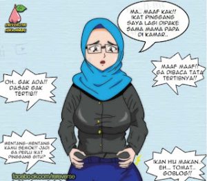 Komik Jambu Madu Bahaya Ospek Online