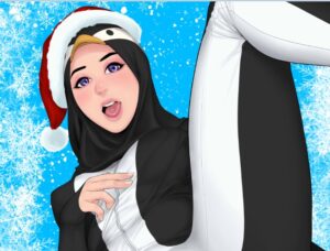 Hijabolic Christmas Pinguin
